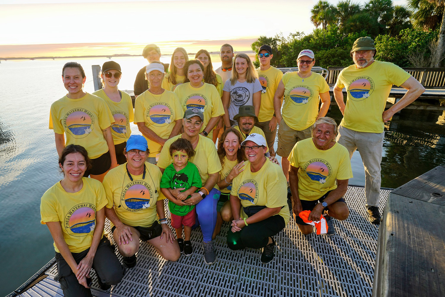 The Pineda Waterway Warriors – a nonprofit organization consisting of volunteers concerned about the health and sustainability of our waterways.